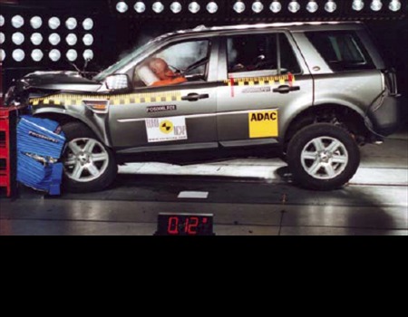 Краш тест Land Rover Freelander (2007)